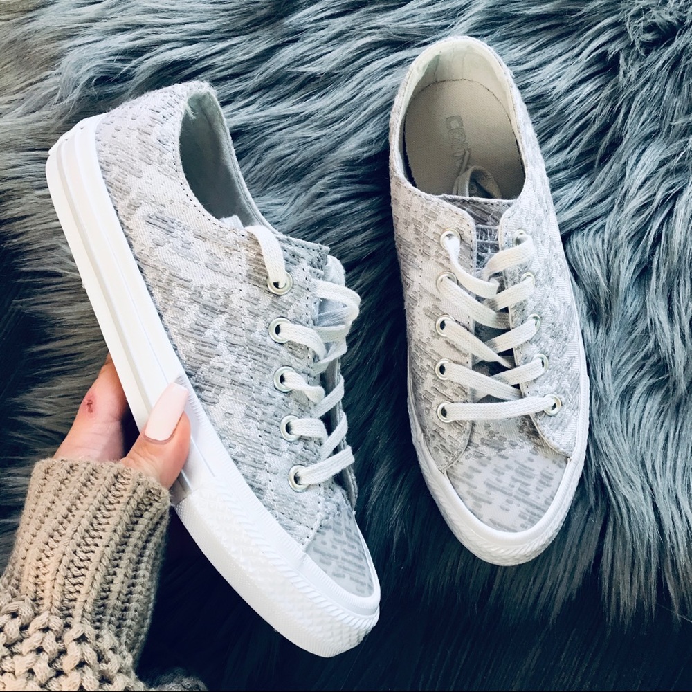 NEW 🤩 CONVERSE ALLSTAR GEMMA • WOVEN SZ 5
